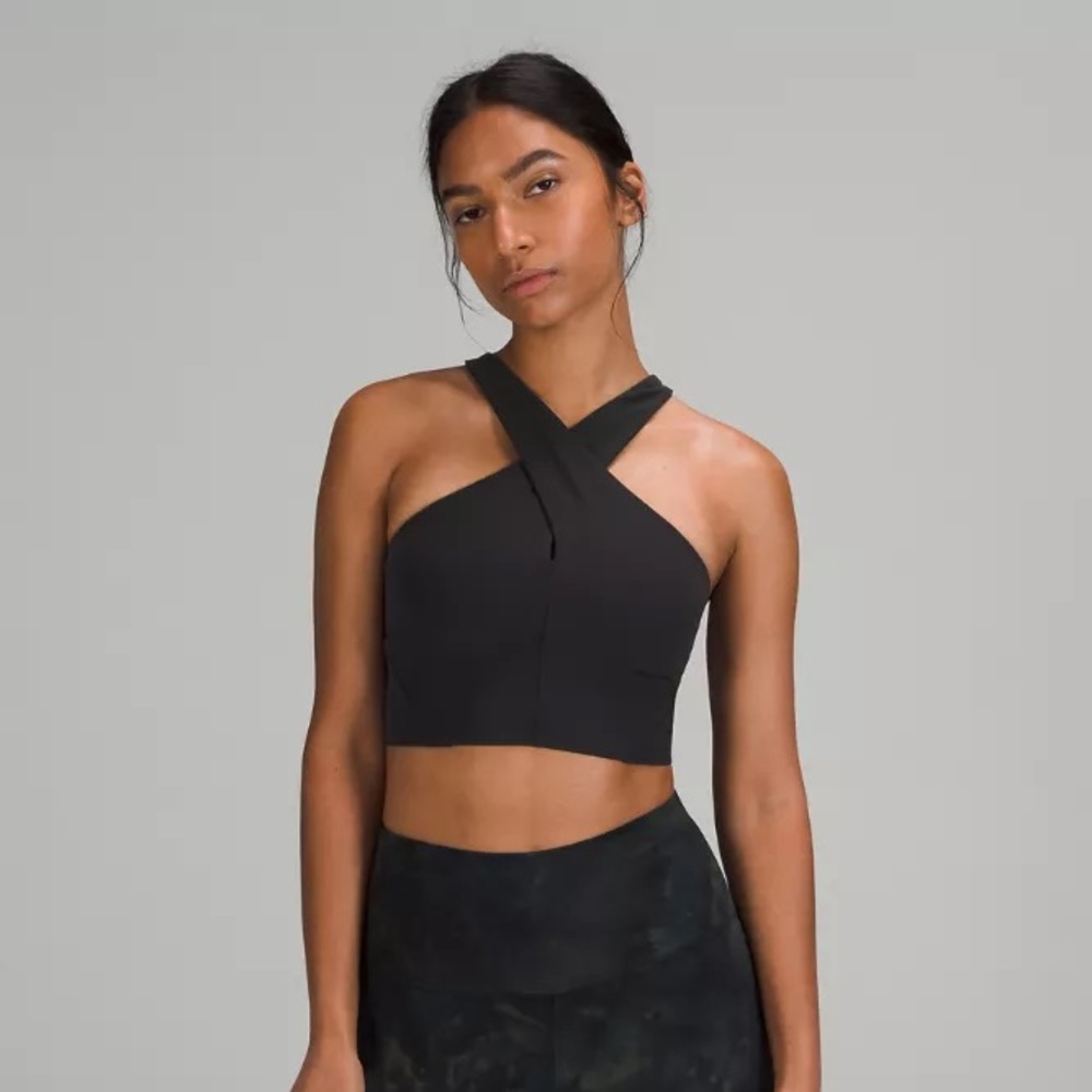Nulu Wrap-Front Longline Bra